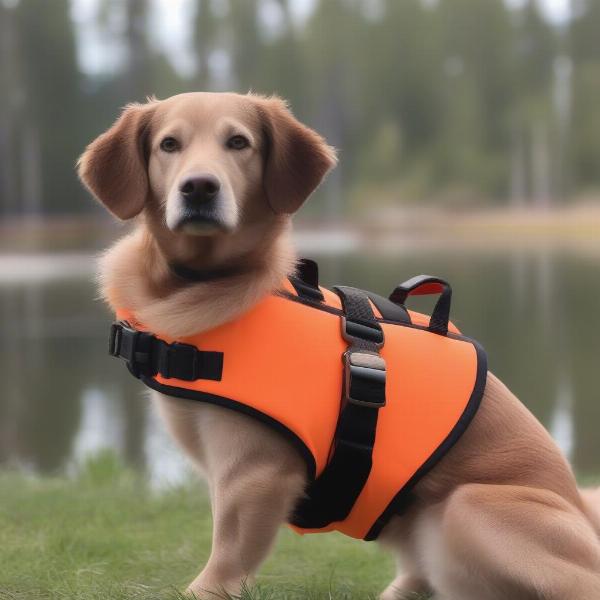 Essential dog life vest for boating safety