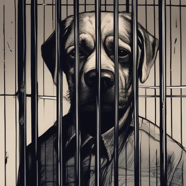 Dog Man in Prison