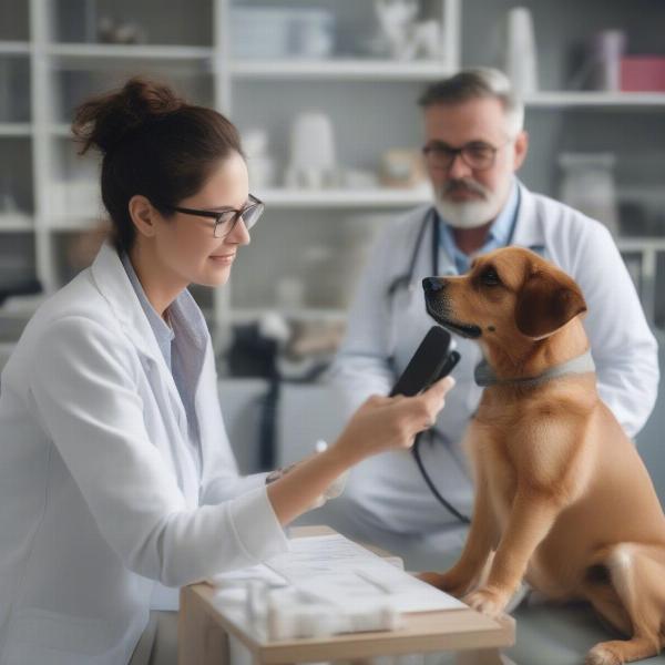 Consulting a Veterinarian about Dog Mating