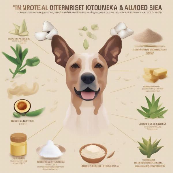 Ingredients in dog moisturiser