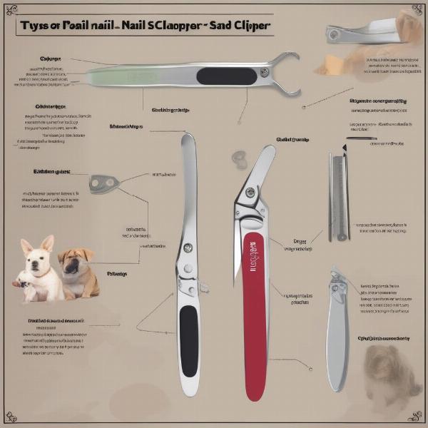 Different Types of Dog Nail Clippers