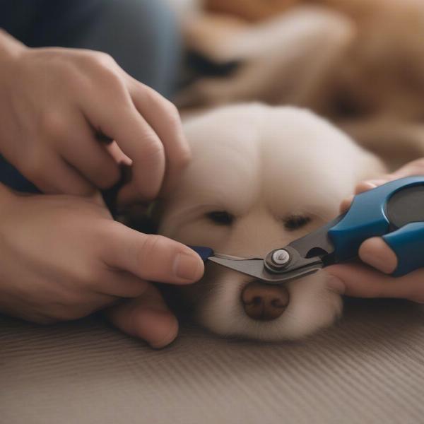 Trimming Dog Nails at Home