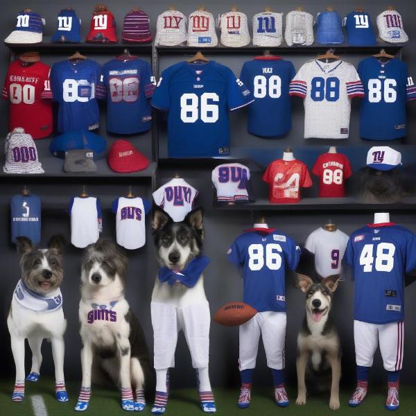 Dog NY Giants Jersey Styles