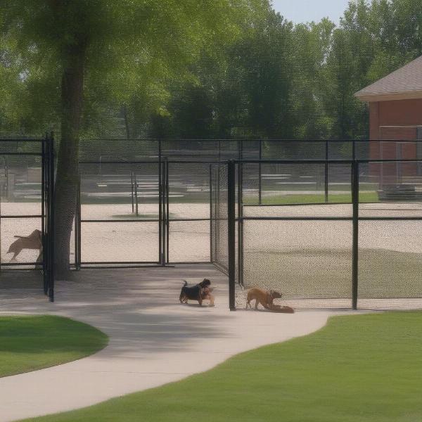 Dog Park in Liberty MO with Fenced Area