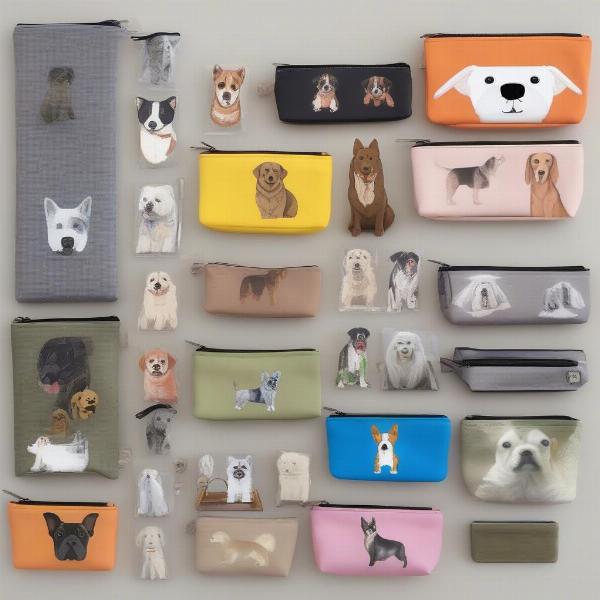 Dog Pencil Case Variety