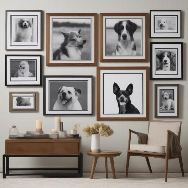 Dog Photo Gallery Wall Ideas