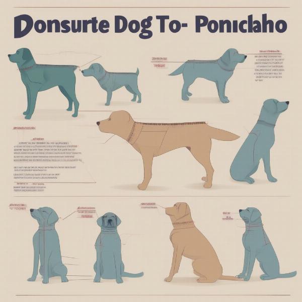 Dog Poncho Fitting Guide