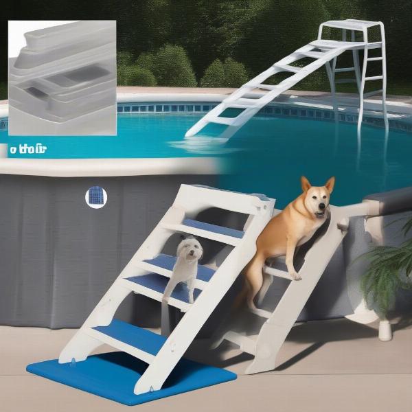 Different Types of Dog Pool Ladders