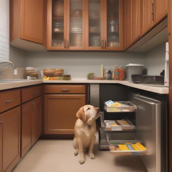 Dog-proofing the kitchen