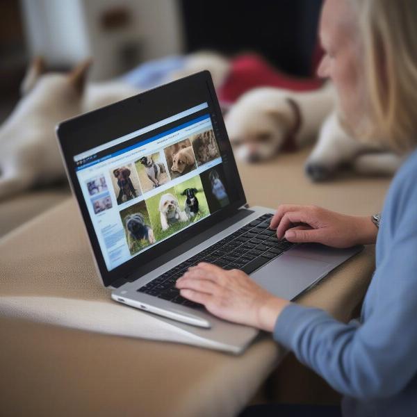 Searching for a Dog Rescue Online in Langport Somerset