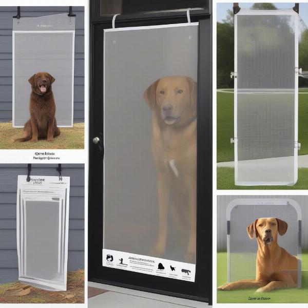 Different Types of Dog Screen Door Protectors