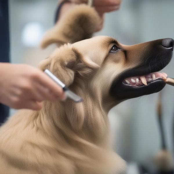 Dog Show Grooming