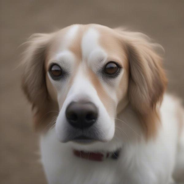 Dog Showing Warning Signs