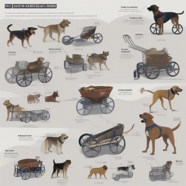 Different Types of Dog Sleds with Wheels