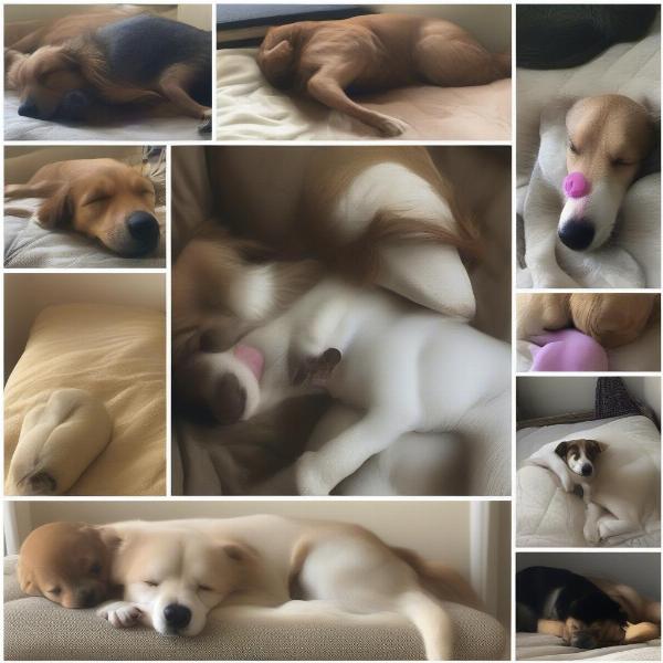 Dog Sleeping Positions and Nursing