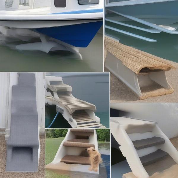 Durable Materials for Dog Boat Steps