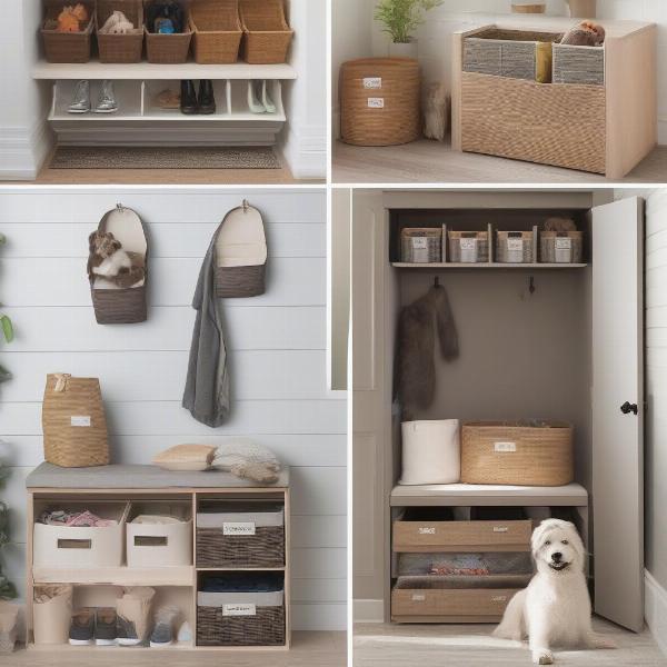 Creative Dog Storage Ideas