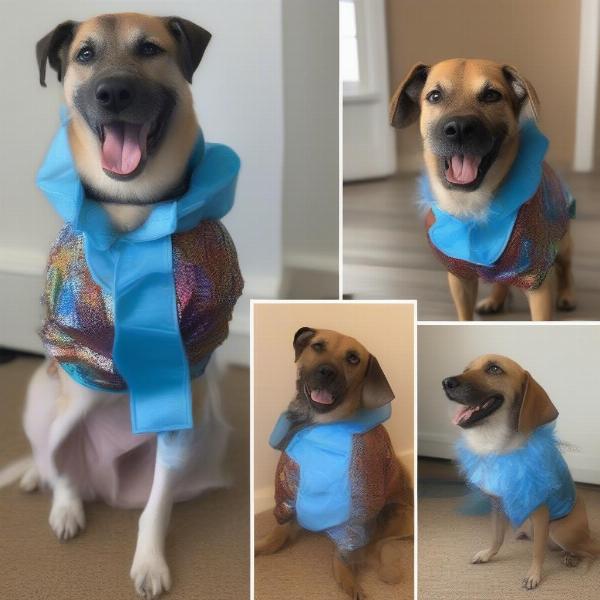 Training a Dog to Wear a Sully Costume