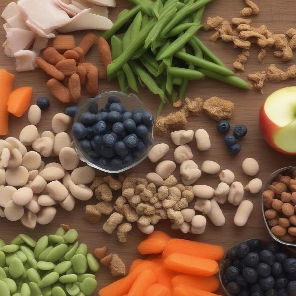 Healthy Dog Trail Mix Ingredients