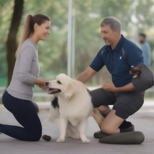 Dog Training with a Behaviorist