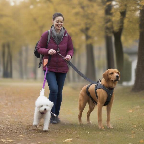 Training a dog with a Good2Go harness