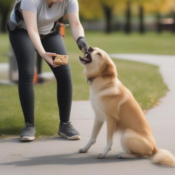 Dog training in Mississauga using positive reinforcement