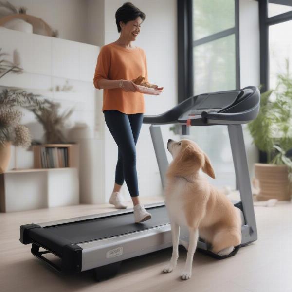 Dog Training on Treadmill