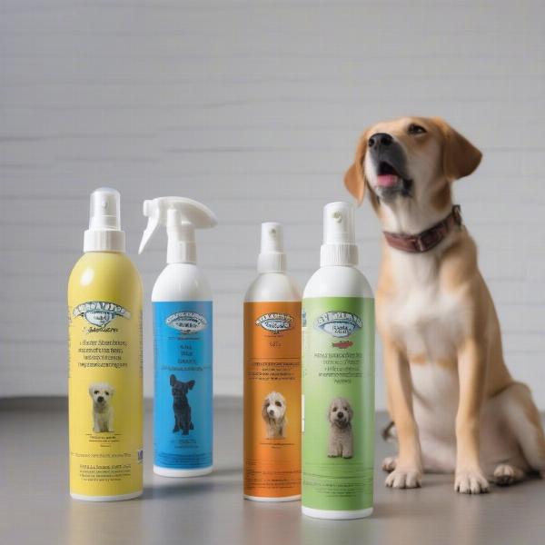 Types of Dog Training Spray