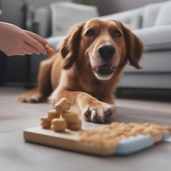 Dog Training with Treats