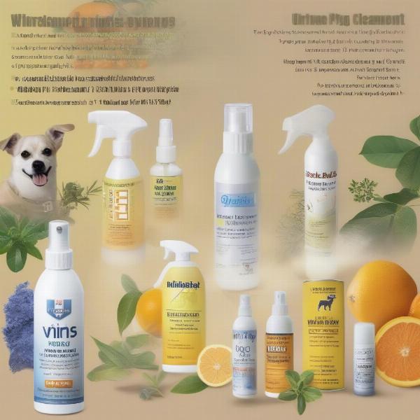 Different Types of Dog Urine Stop Sprays