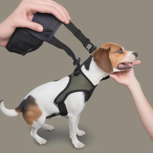 Dog Vest Fitting