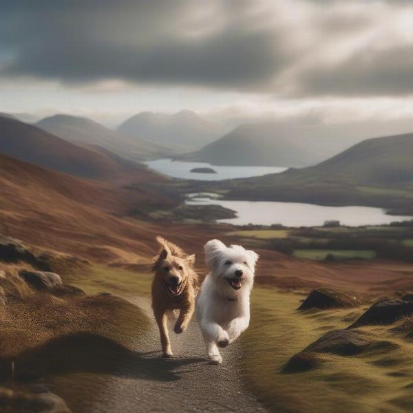 Dog-friendly walking trails in the Lake District