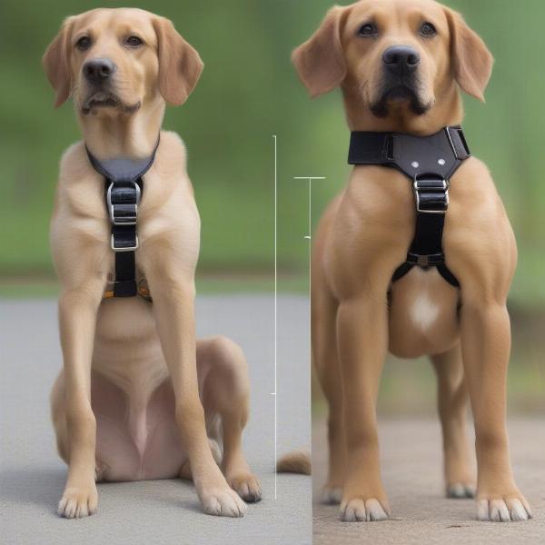 Dog Wedding Harness Fitting Guide