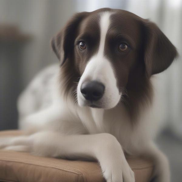 Dog with Healthy Stool