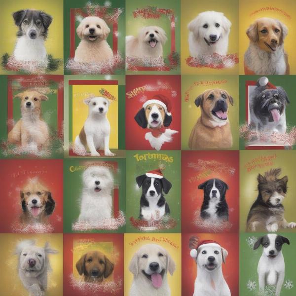 Dogs Trust Christmas Card Designs