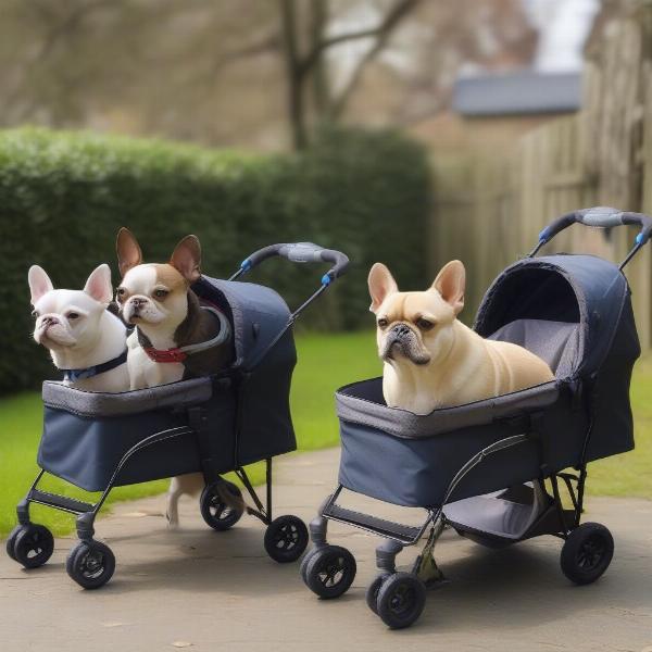 Comparing Sizes of Double Dog Prams