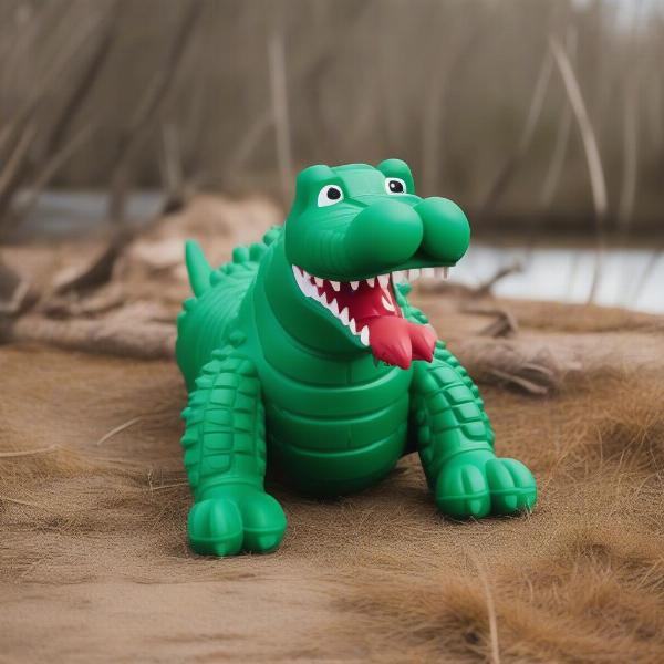 Durable Crocodile Dog Toy for Aggressive Chewers