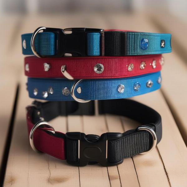 Durable Diamond Dog Collars for Active Dogs