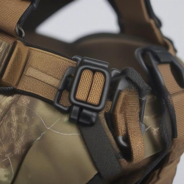 A durable hunting dog harness made of high-quality materials