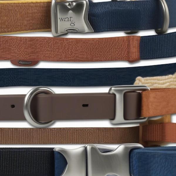 Durable nautical collars made of waterproof materials