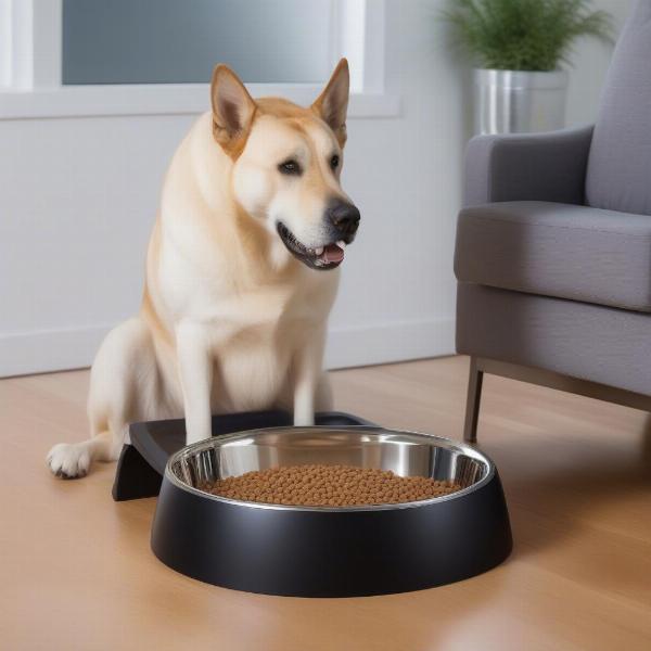 Elevated Dog Bowl for Comfortable Eating