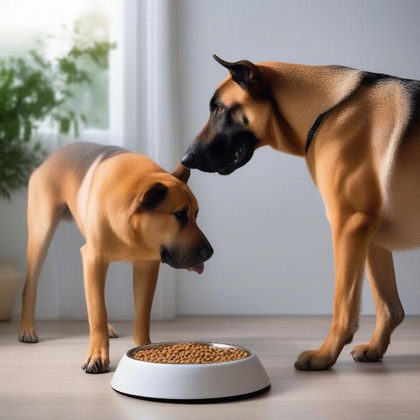 Elevated Dog Bowl for Large Breed