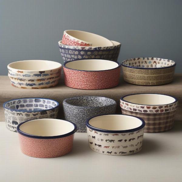 Emma Bridgewater Dog Bowls in Different Sizes