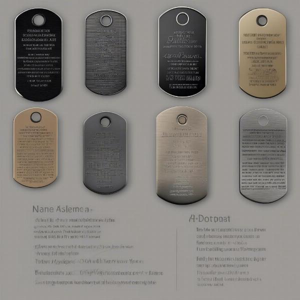 Engraving Ideas for Dog Tags