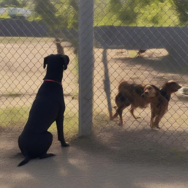 Observing Dog Interactions at Evelyn Dog Fenced Park