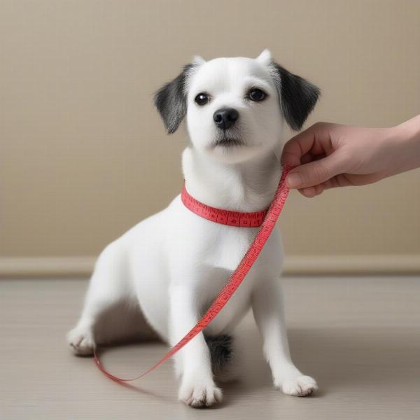 Measuring an Extra Small Dog for a Collar