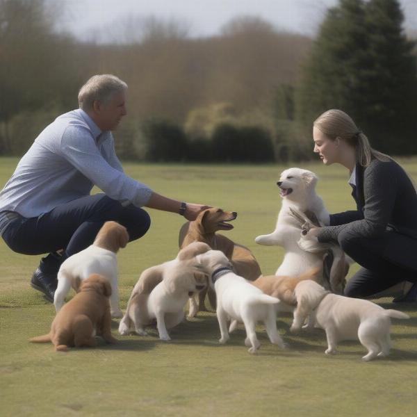 Meeting an F1 Dog Breeder