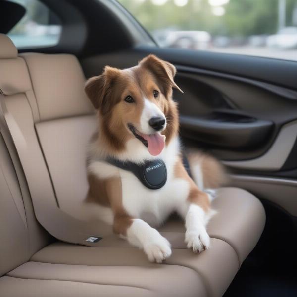 Fan-Powered Cooling Dog Car Seat