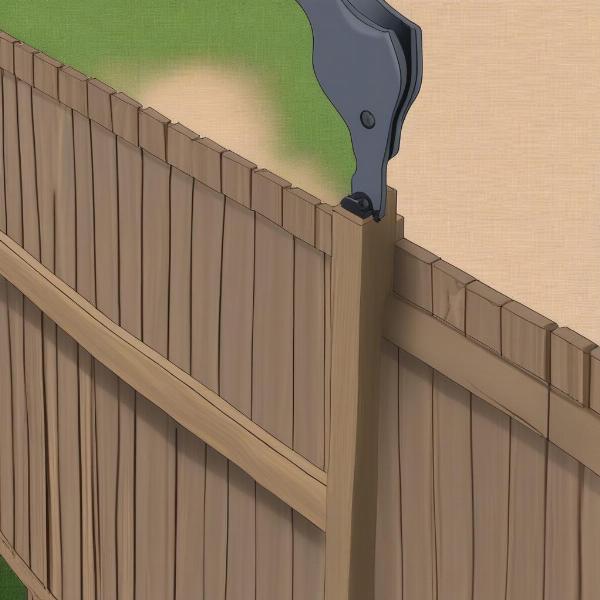 Installing a Fence Topper