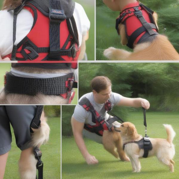 Fitting a Sporn Dog Harness